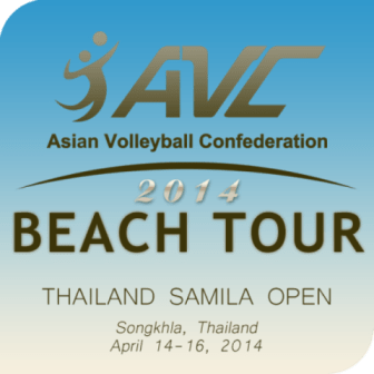 AVCビーチバレーボールオープン2014サミラ大会 男女出場各2組発表について