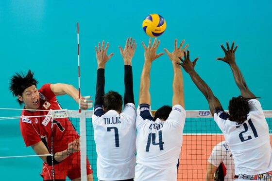 日本はフランスに2敗 FIVBワールドリーグ2014