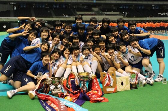 金蘭会高校が初優勝！ 平成26年度全国高等学校総合体育大会 女子バレーボール競技大会