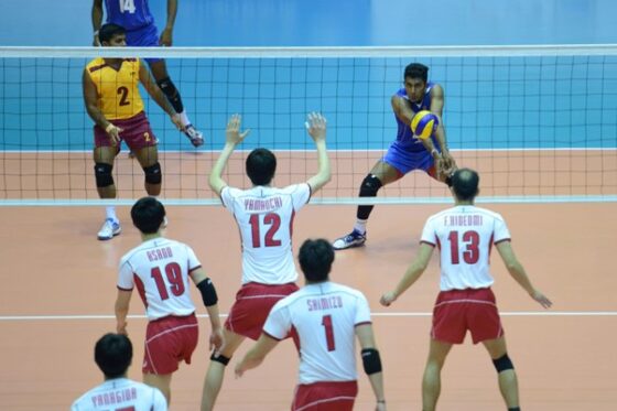 スリランカに勝利し1次リーグ戦(D組)を2位で通過 第18回アジア男子選手権大会