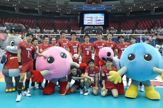 龍神NIPPON、フルセットの末にエジプトに勝利　FIVBワールドカップ2015