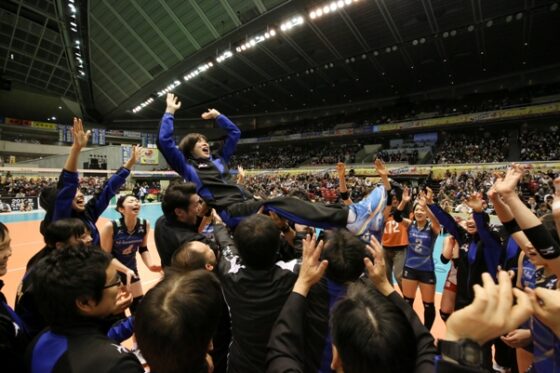 久光製薬スプリングスが2年ぶり5回目の優勝！！ 2015/16 V・プレミアリーグ