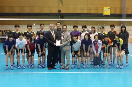 公益財団法人ミズノスポーツ振興財団より助成金