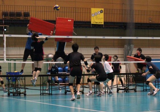 全日本ジュニア女子チームの候補選手が強化合宿を実施