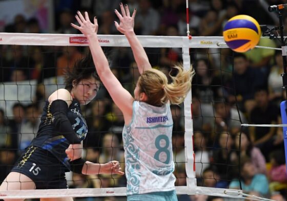 久光製薬スプリングス、カザフスタン代表を下し2大会ぶりの決勝戦へ 2017アジアクラブ女子選手権大会