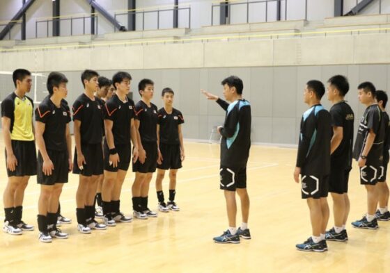 アジア選手権連覇を目指しユース男子チームが直前合宿