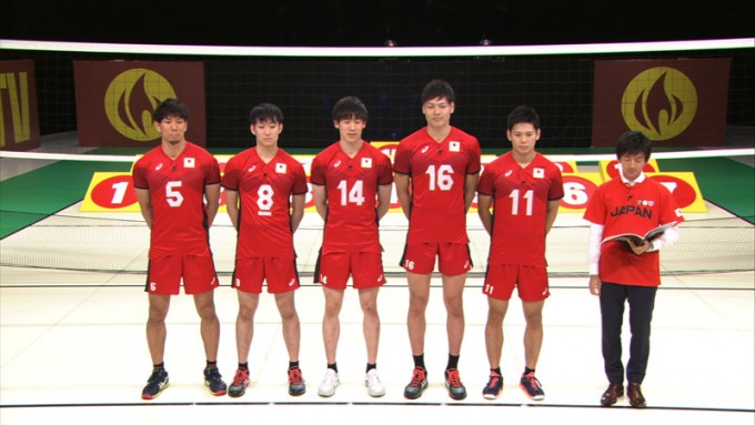 9/1　TBS「炎の体育会」全日本男子チームが出演