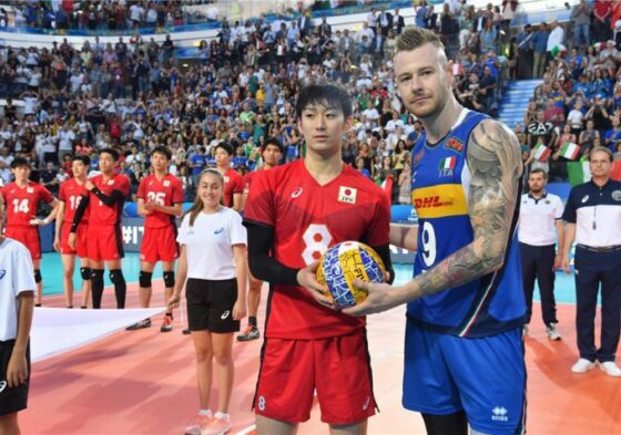 男子世界選手権　イタリアとの開幕戦は各セットで一歩届かず敗戦