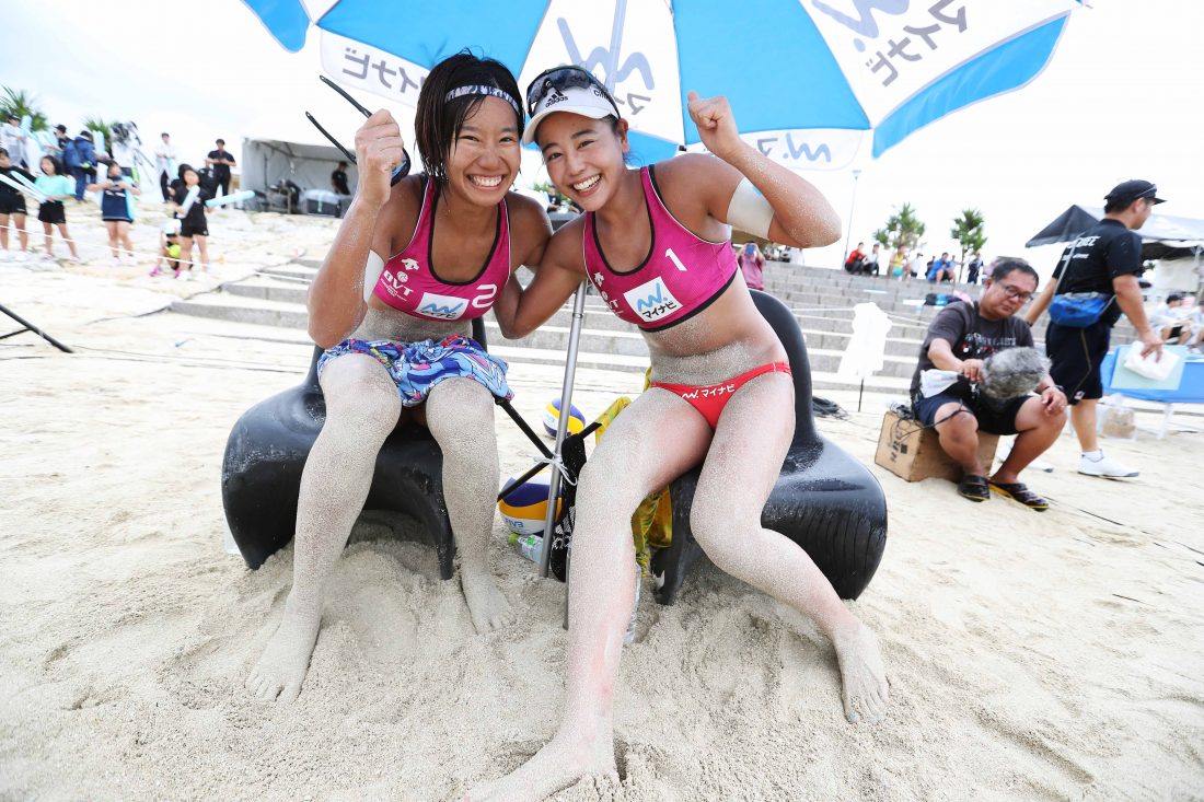 坂口/村上組、初優勝。石島/白鳥組が2勝。
「マイナビジャパンツアー2019第3戦沖縄大会」最終日。