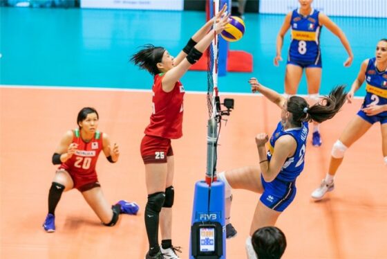 イタリア破り決勝進出　女子代表　モントルーマスターズ