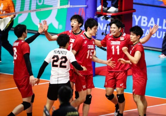 ホームでアルゼンチンに快勝　VNL男子東京大会第1戦