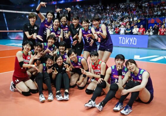 鍋谷投入で立て直しセルビアに逆転勝利　VNL女子日本代表