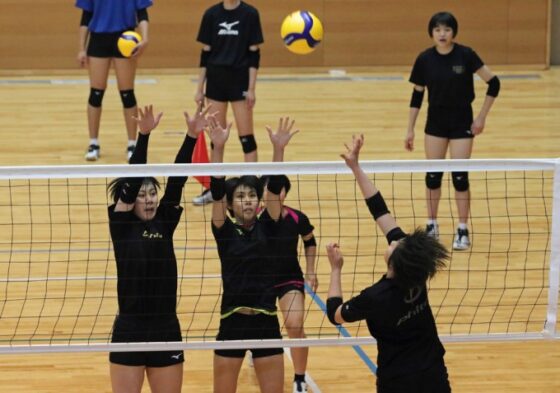 女子U18世界選手権最終選考合宿　頂点を目指すメンバーが切磋琢磨