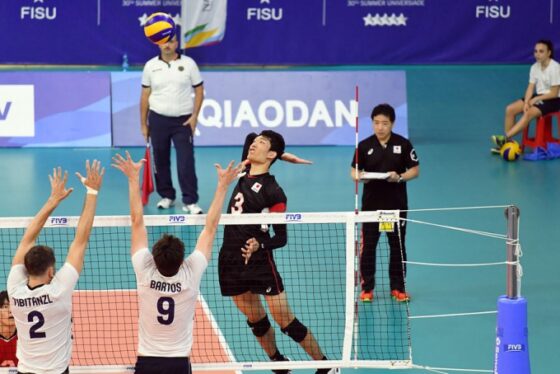 ユニバーシアード男子　５位で大会終了