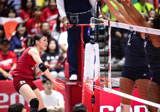 札幌大会初戦　アメリカにフルセット負け　ワールドカップ2019女子