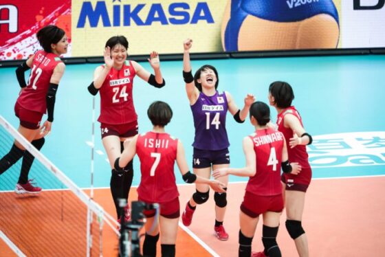 セルビアにフルセットで逆転勝利　ワールドカップ2019女子大阪大会
