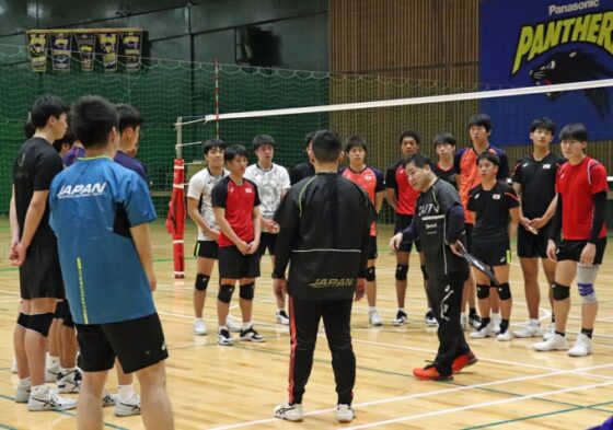 AVCカップを視野に　ユニバーシアード男子候補合宿
