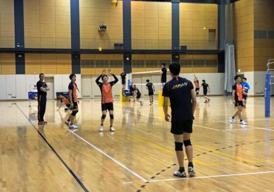 男子日本代表　国内合宿からシーズンスタート
