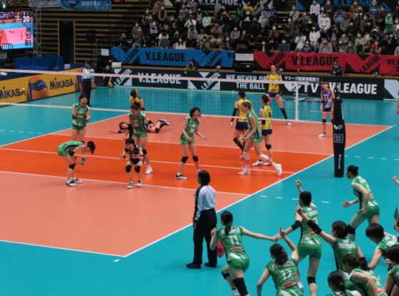Vリーグ女子決勝　JTマーヴェラス2連覇　皇后杯と2冠達成