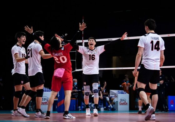ネーションズリーグ男子大会　龍神NIPPONはオランダにフルセットで逆転勝ち