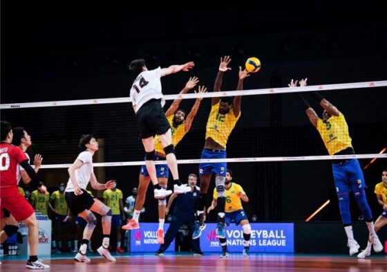 龍神NIPPON、ブラジルにストレートで敗戦　ネーションズリーグ男子第5戦