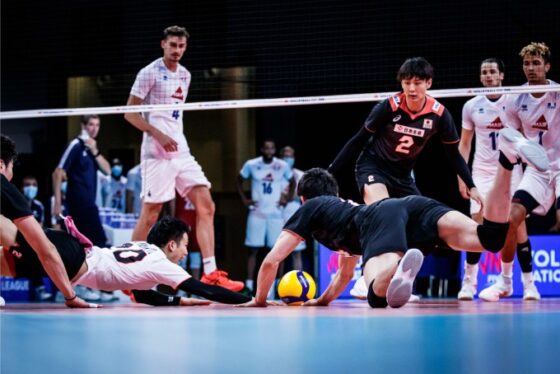 龍神NIPPON、フランスにフルセットで競り負ける　ネーションズリーグ男子第6戦