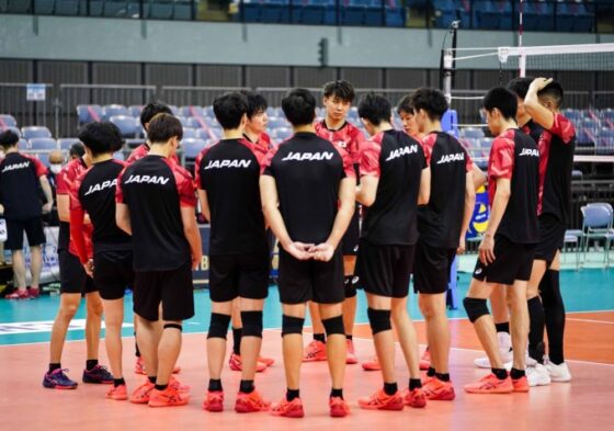 第21回アジア男子バレーボール選手権大会あす開幕　龍神NIPPONが公式練習
