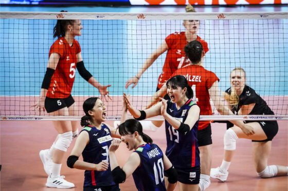 火の鳥NIPPON、フルセットの末ドイツに逆転勝利　ネーションズリーグ第2戦