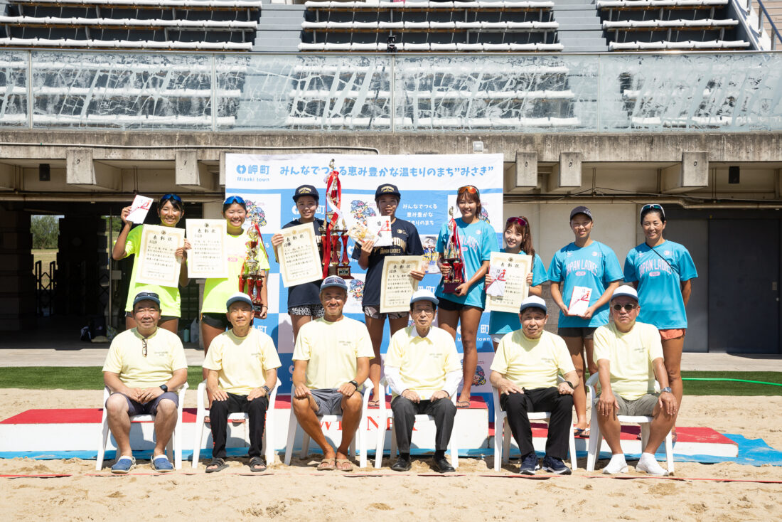 松本恋/松本穏組、初優勝。 「第34回ビーチバレージャパンレディース」