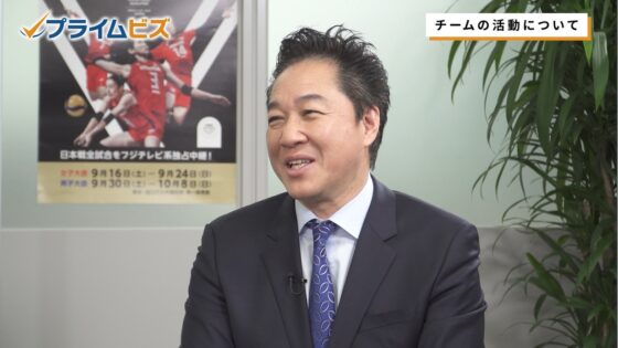 2/25（土）13：55～ BSフジ「プライムビズ」に川合俊一会長が出演