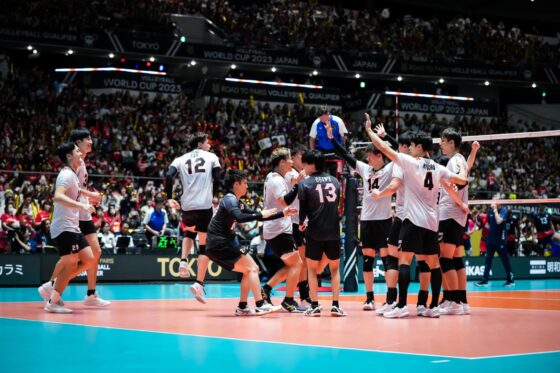 日本らしさを取り戻しチュニジアにストレート勝利　FIVBパリ五輪予選/ワールドカップバレー2023