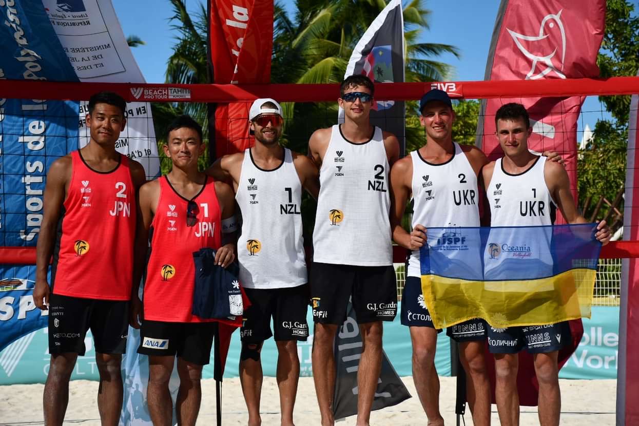 BEACH PRO TOUR Futures – Pirae Tahiti大会で髙橋／池田組が準優勝