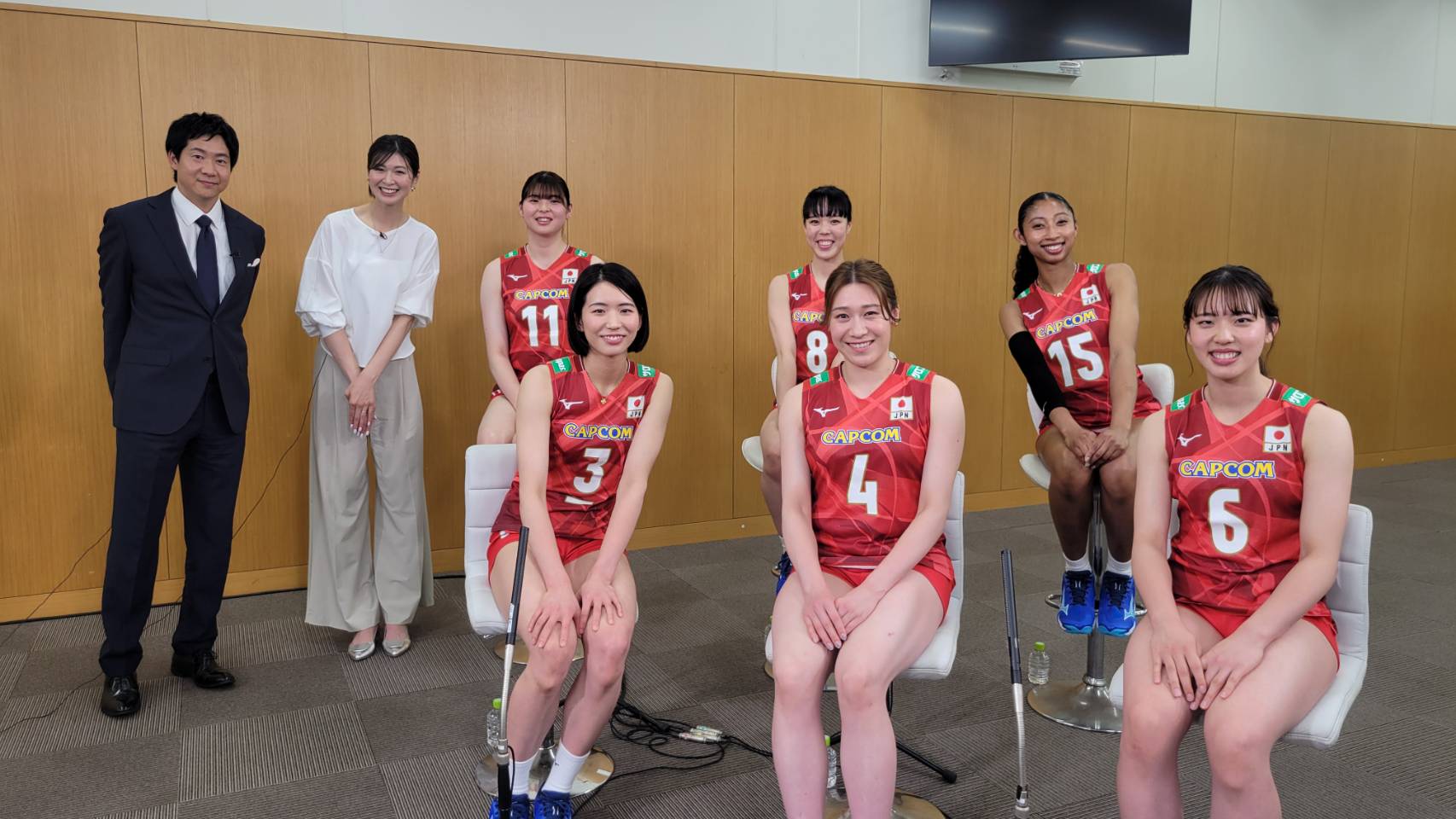 5/11（土）、12（日）0：00～ TBS「S☆1」にバレーボール女子日本代表選手6人が出演