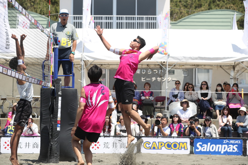 ジャパンビーチバレーボールツアー開幕　Vリーグ選手や若手が躍動