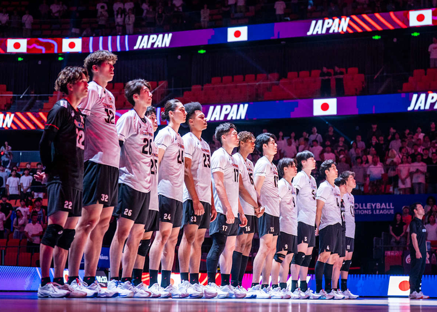 地元中国にストレートで勝利し、白星スタート 男子ネーションズリーグ