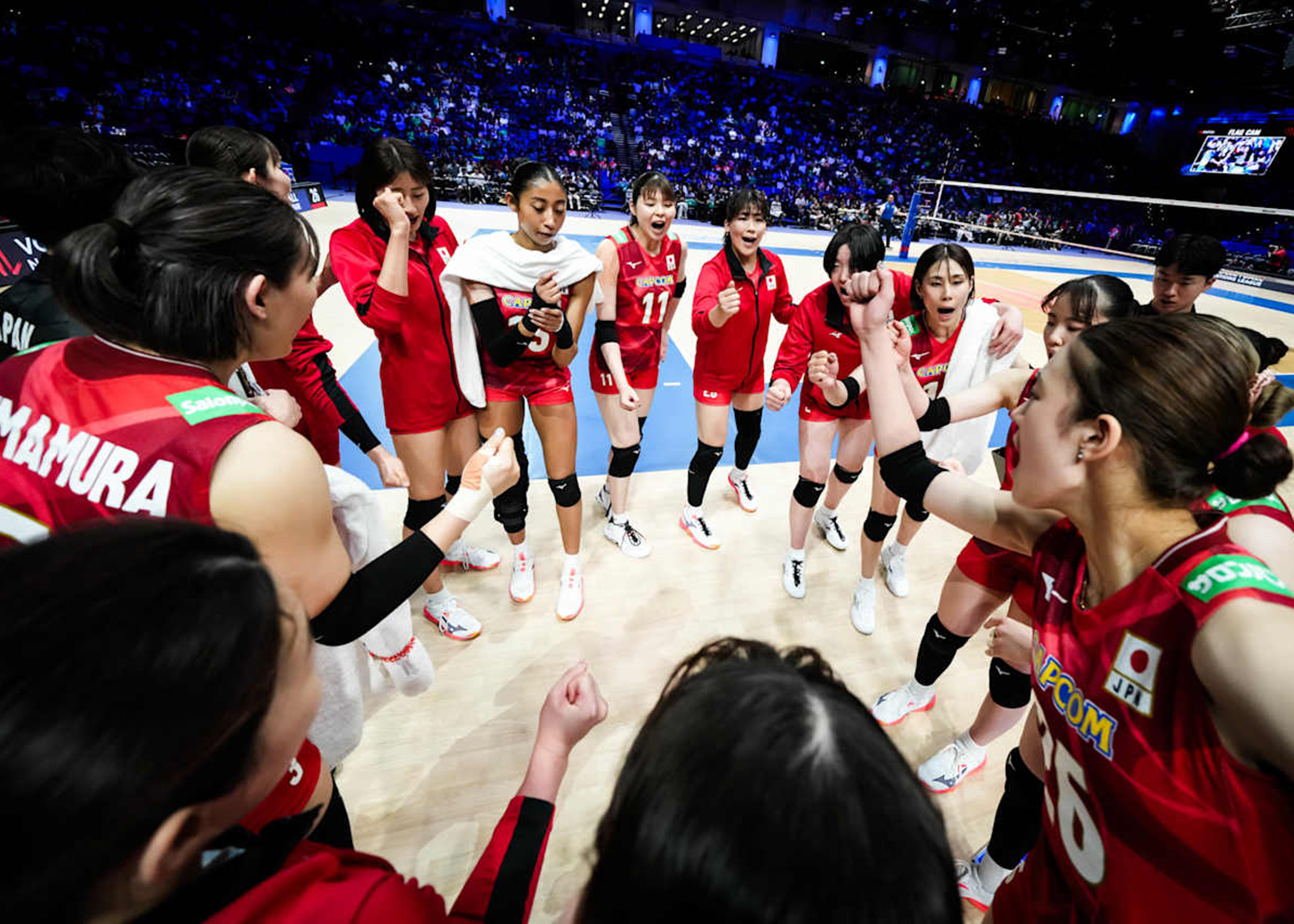 世界ランキング1位・イタリアにフルセットの末敗れ、今大会初黒星　女子ネーションズリーグ