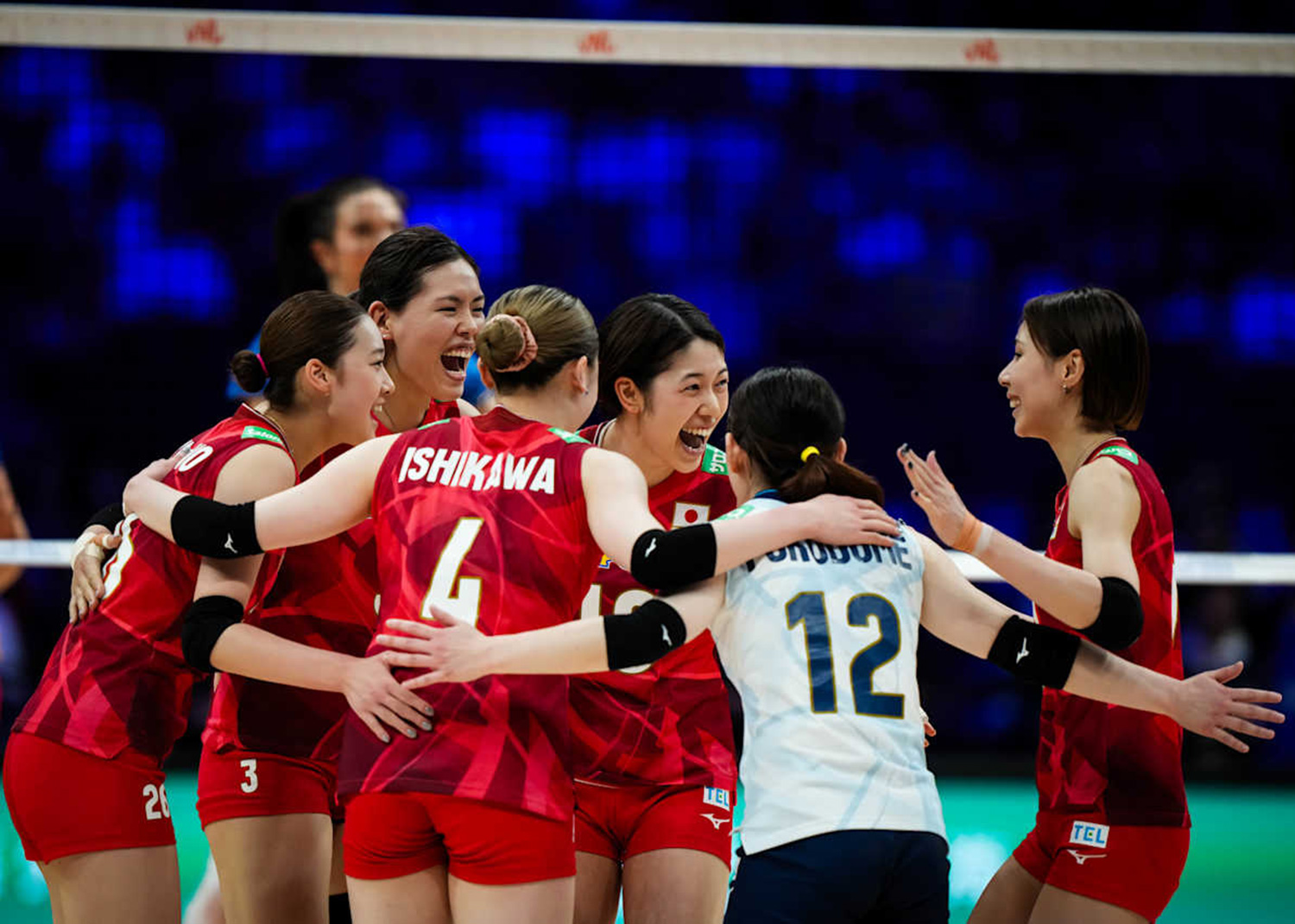 チェコにストレートで勝利し、通算成績6勝2敗で第2週を終える 女子ネーションズリーグ