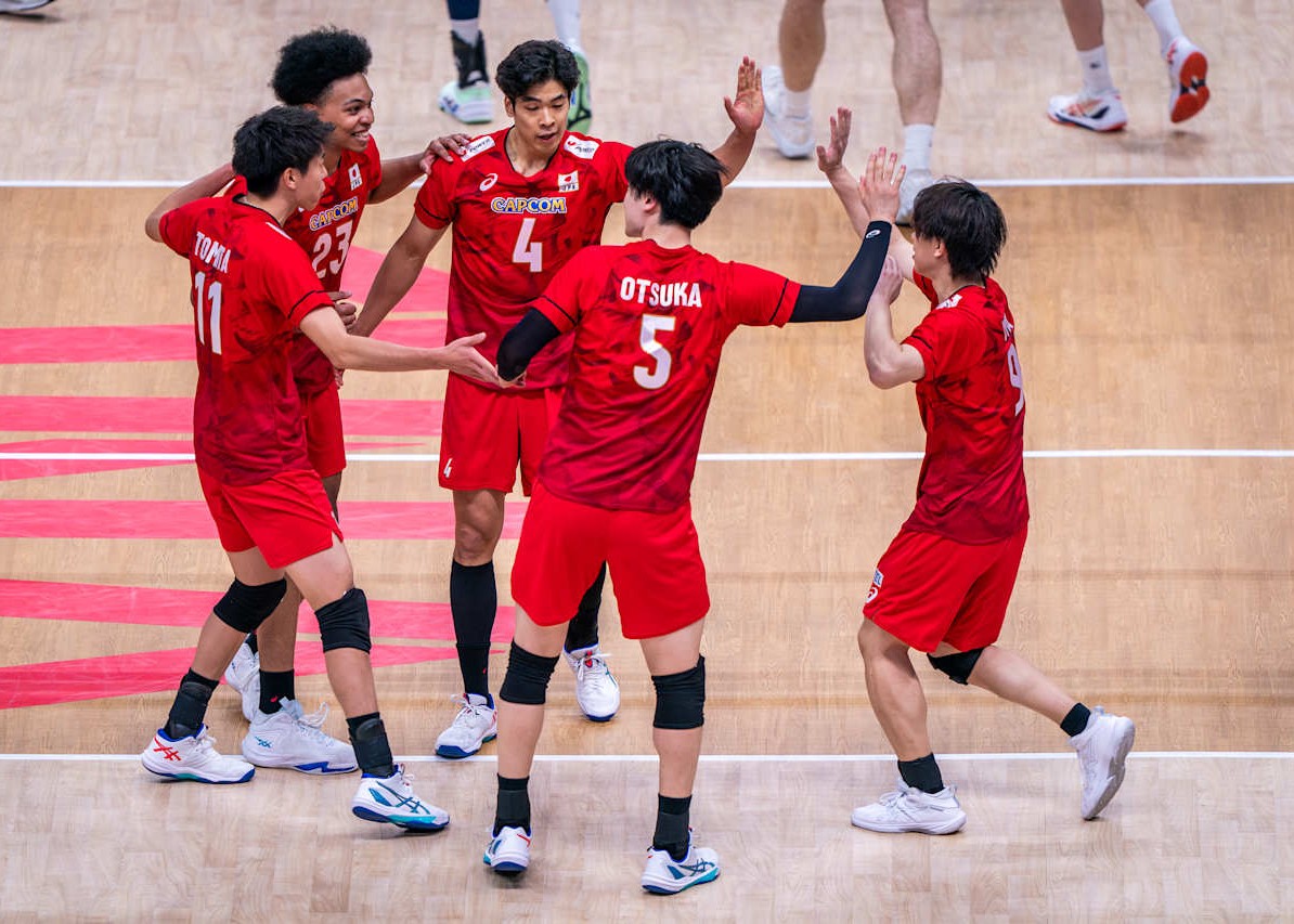 オランダにストレートで勝利し、中国大会を3勝1敗で終える　男子ネーションズリーグ