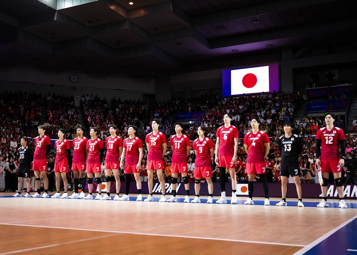 本大会1位のブラジルにストレートで敗れる　男子ネーションズリーグ