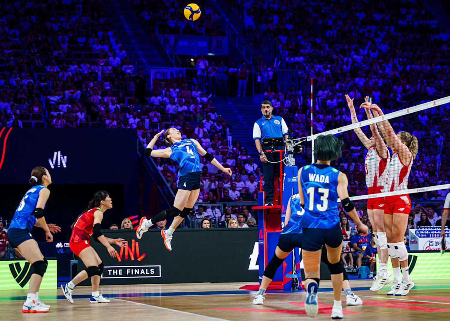 ポーランドに敗れ、4位で大会を終える 女子ネーションズリーグ