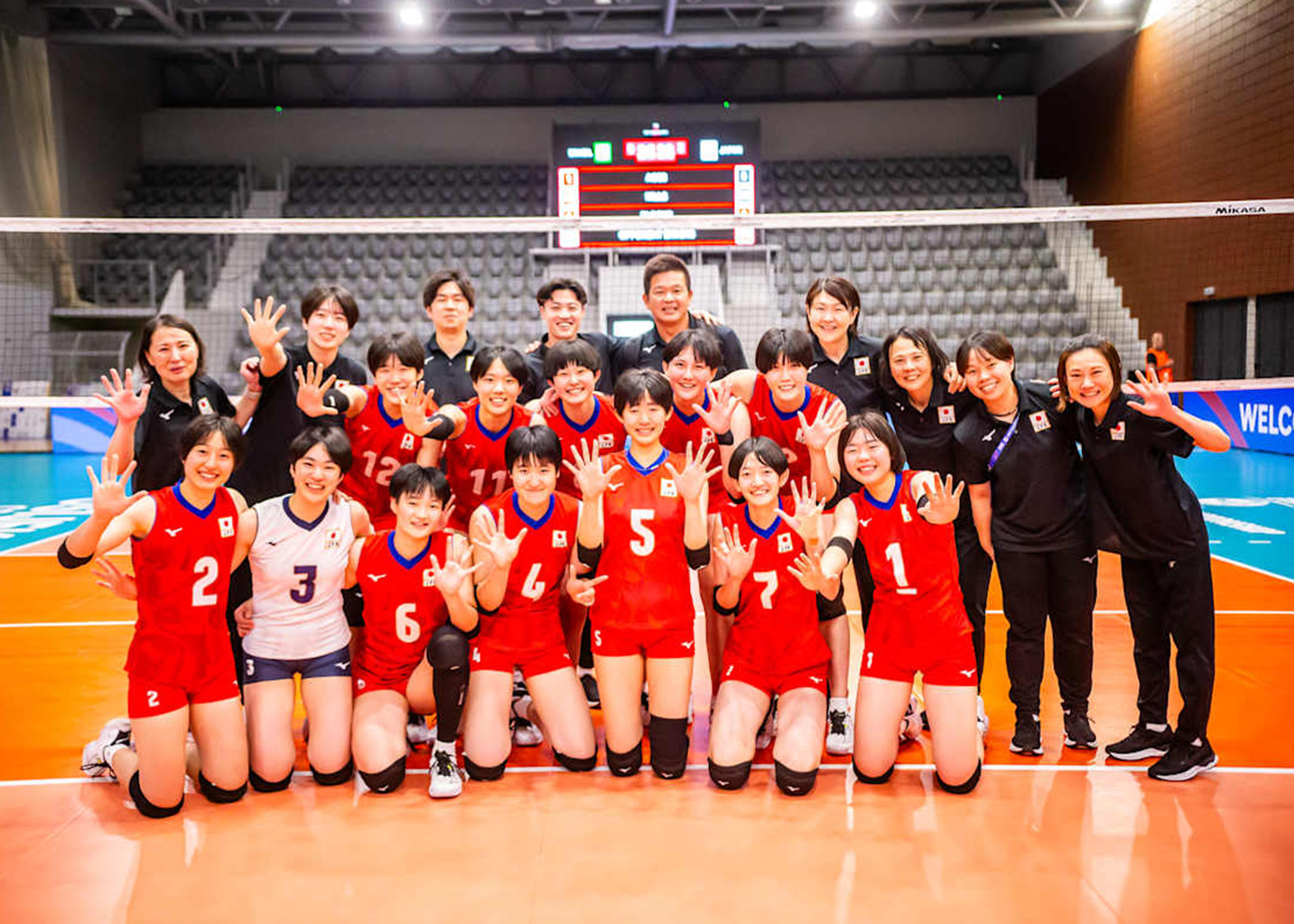 7位で大会を終える 2025女子U19世界選手権大会