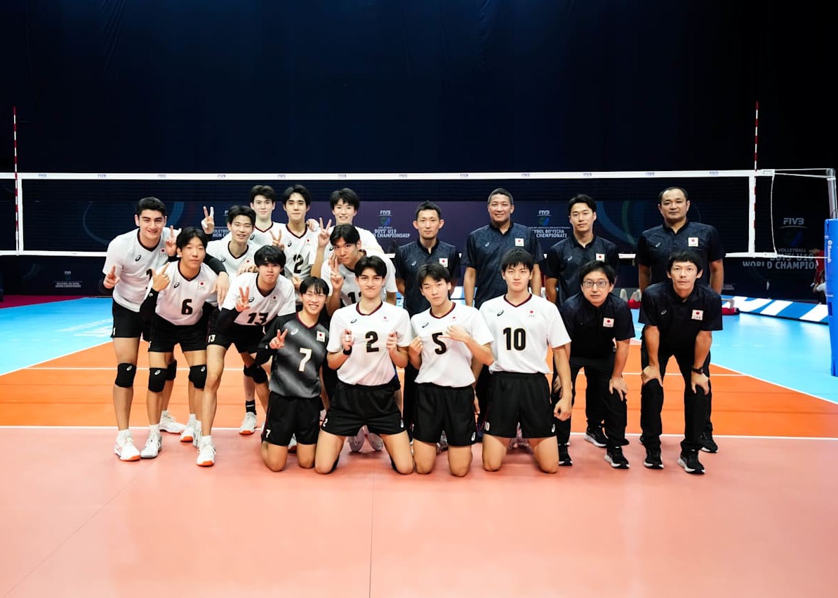 2025男子U19世界選手権大会 予選ラウンドB組4位でRound of 16に進出