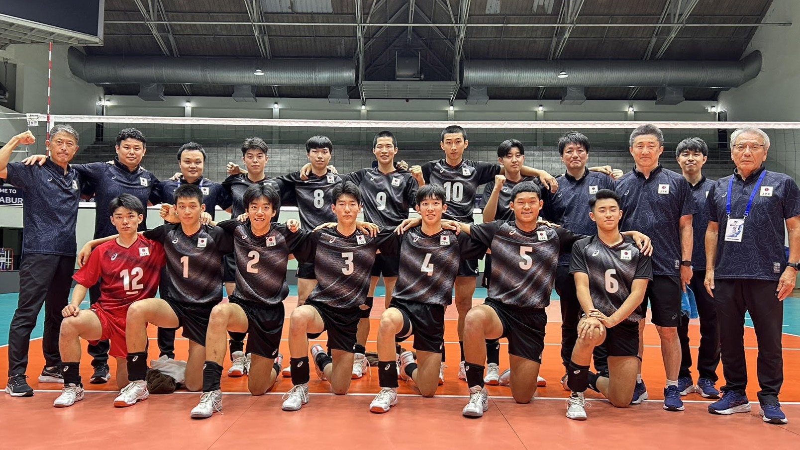 2025男子U16 アジア選手権大会 予選ラウンドC組1位通過