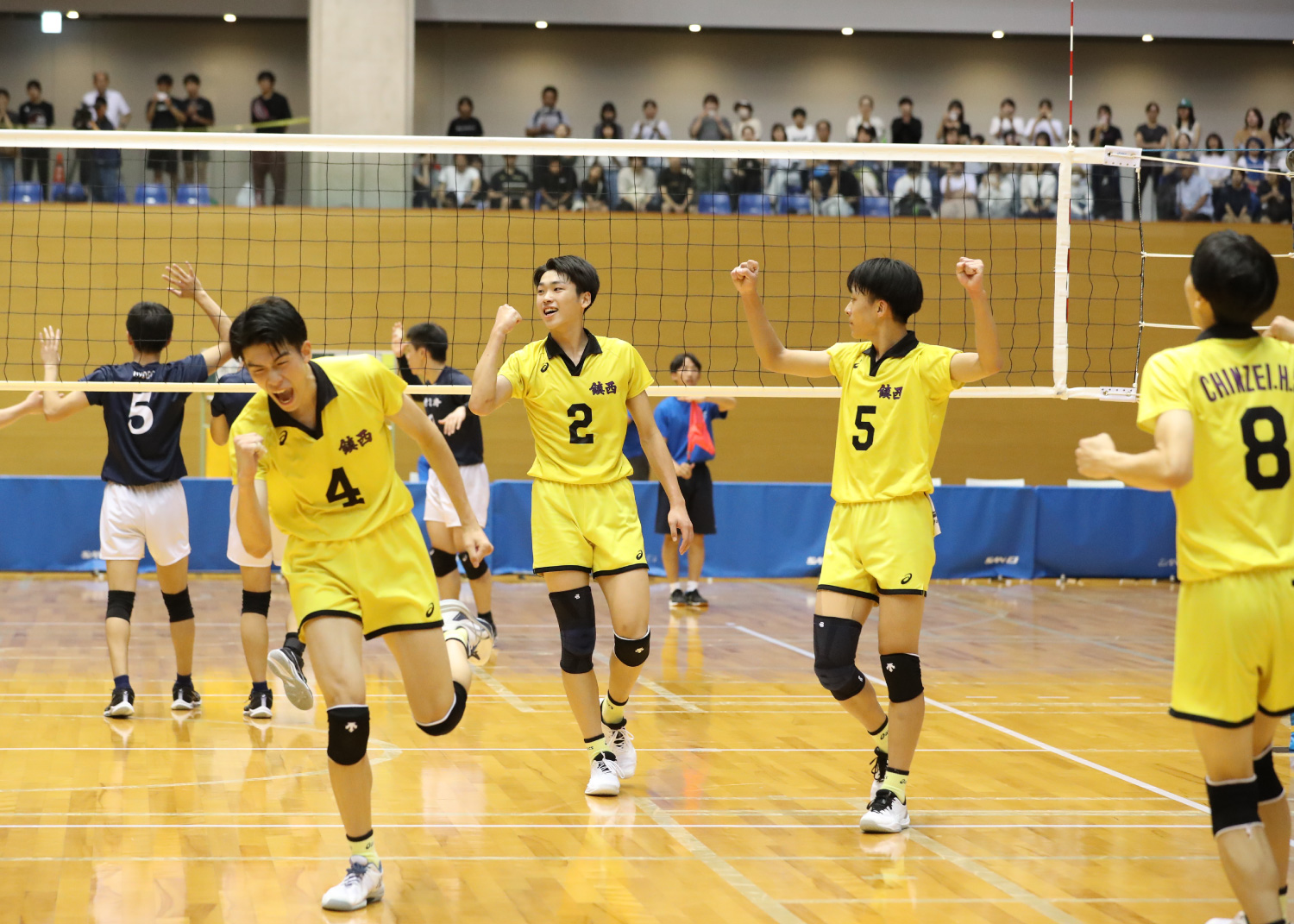 鎮西高校が決勝で市立尼崎高校を下し４年ぶりに優勝　全国高校総体男子戦