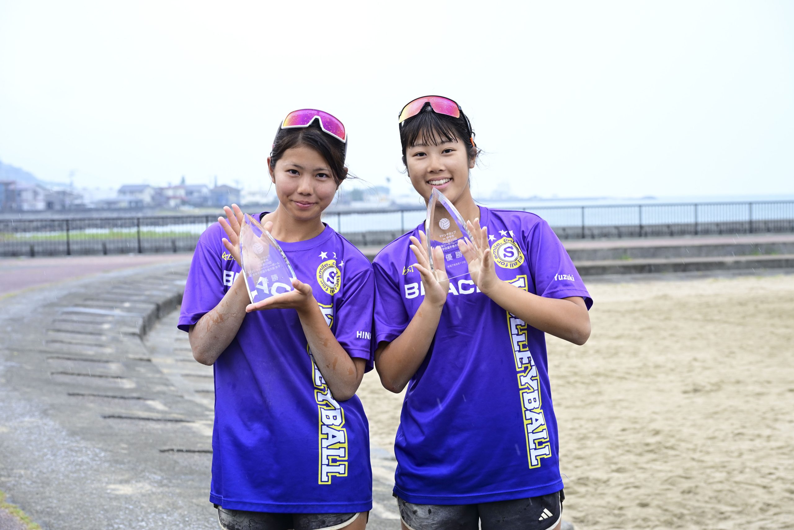 マドンナカップ in 伊予市 福知山成美高等学校の橘/永田組が優勝