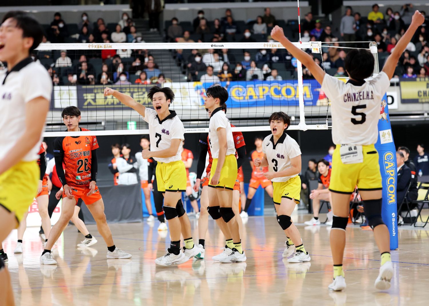 令和7年度天皇杯・皇后杯 ファイナルラウンド2回戦　男子は高校、大学勢が躍進　女子ではV.LEAGUE、SV. LEAGUEが強さを見せる