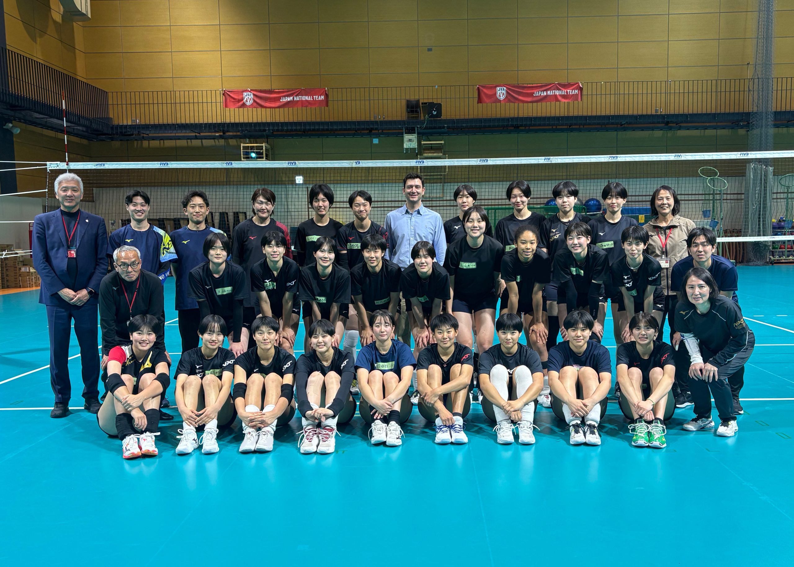 女子U18日本代表候補選手が強化合宿を実施