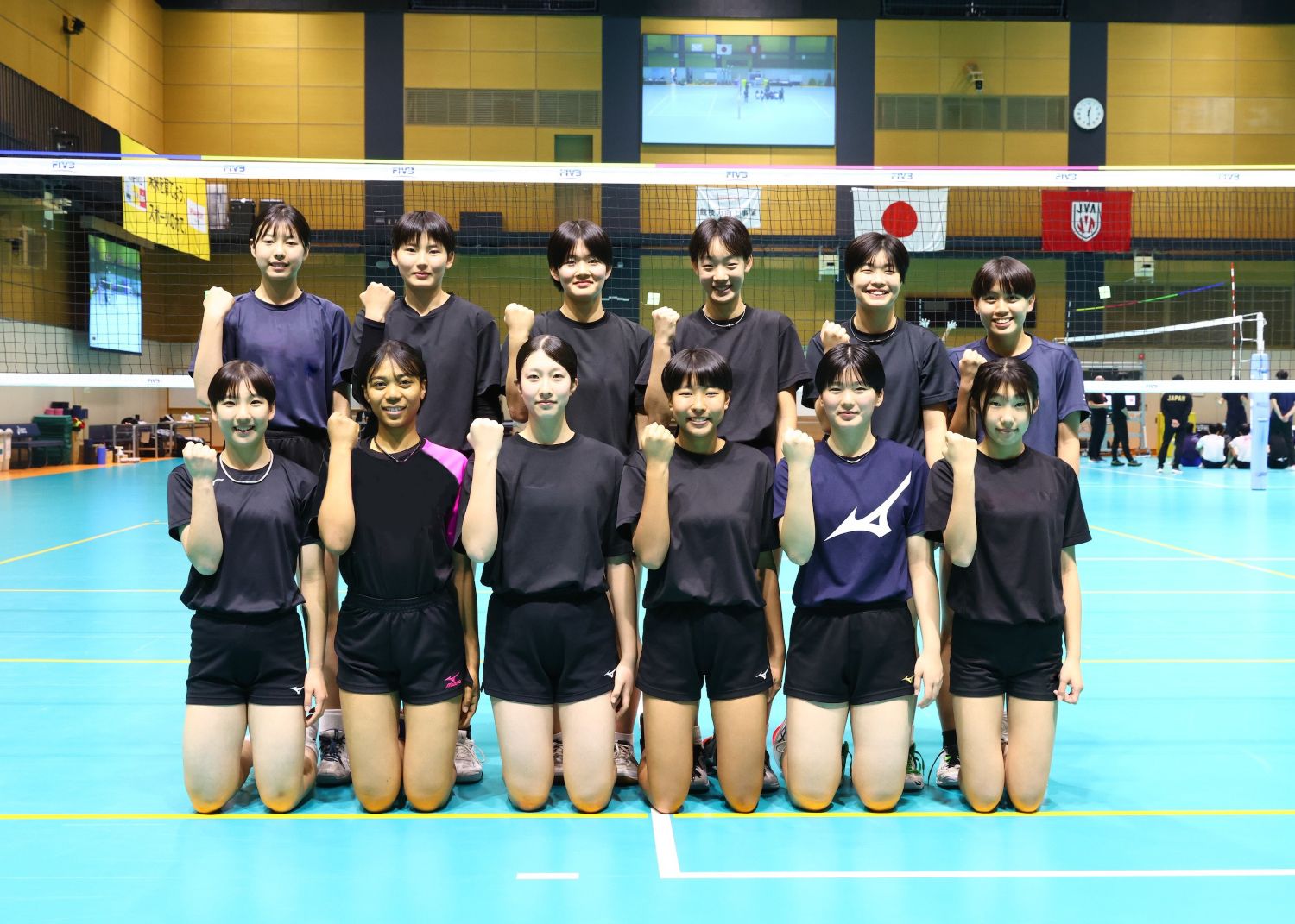 令和7年度全国中学生バレーボール選抜が第2次強化合宿を実施