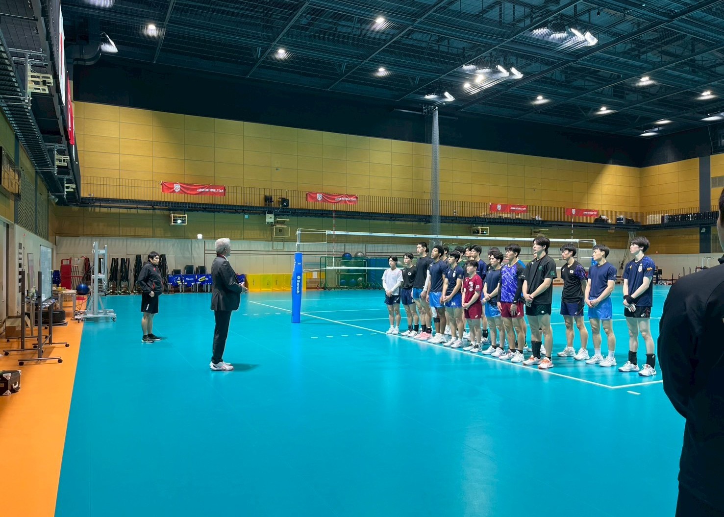 男子ユニバーシアード日本代表候補選手が強化選考合宿を実施