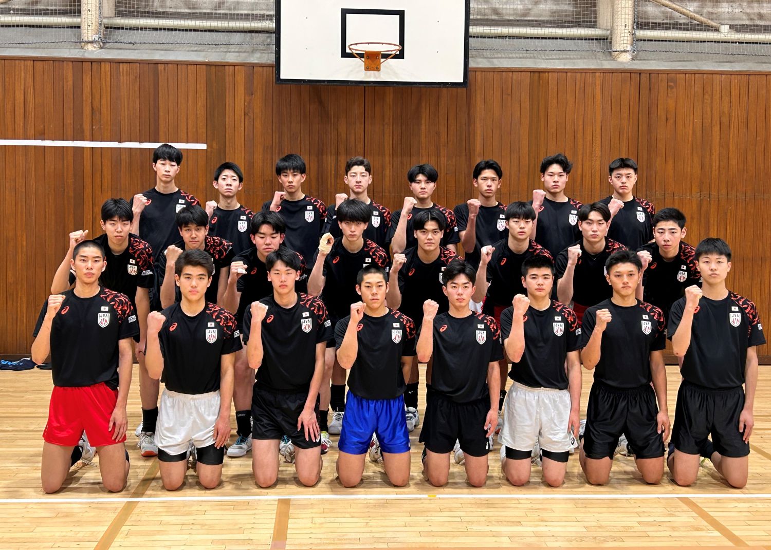 男子U18日本代表候補選手が強化選考合宿を実施